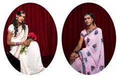 Muskan und Sangita, Porträts. Aus der Serie The Third Gender of India