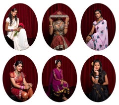Set of 6 Protraits. From The Third Gender of India Series