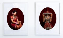Shreya und Harsha, Diptychon. Aus der Serie The Third Gender of India. Gerahmt.