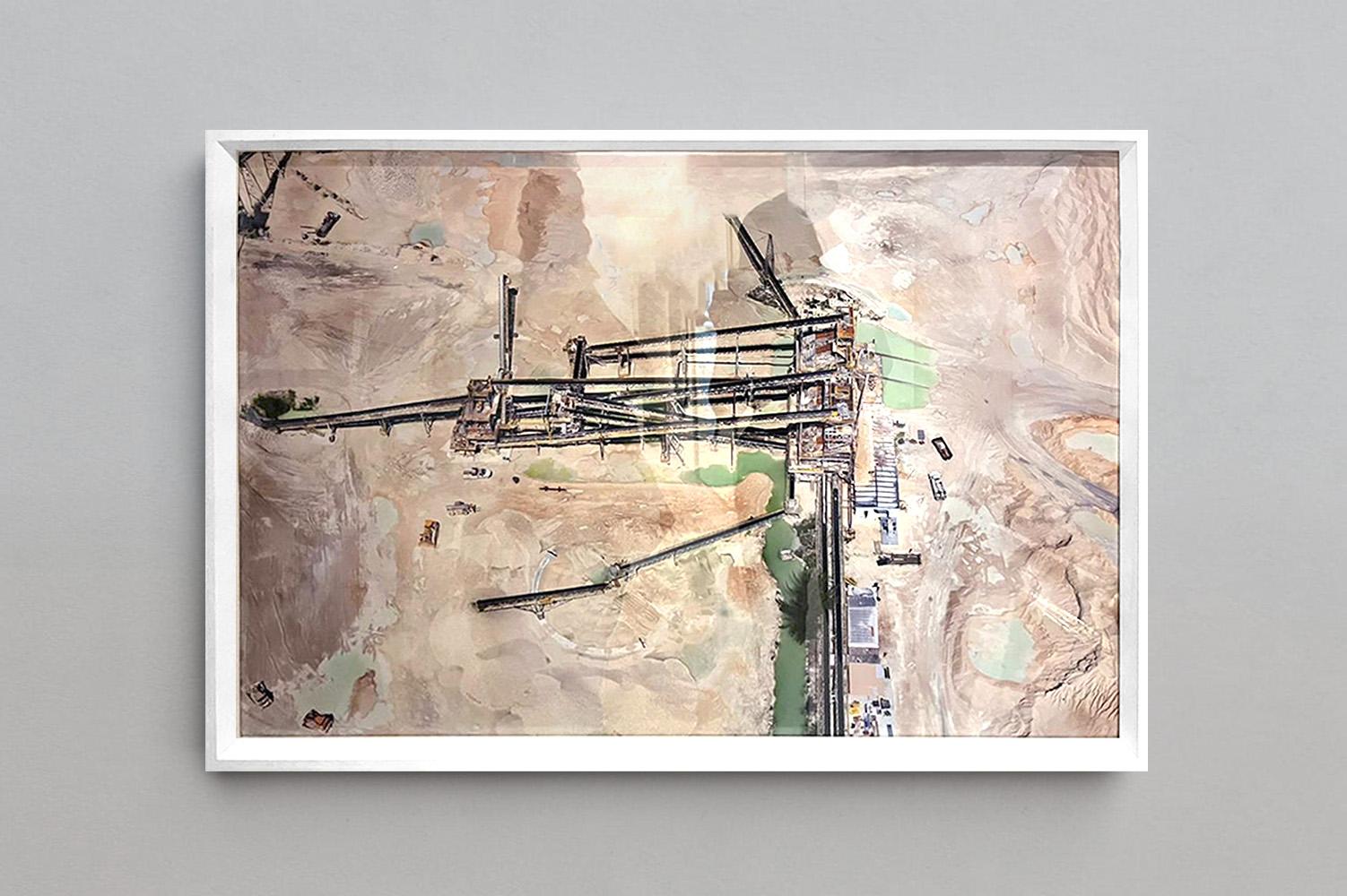 Unbetitelt. Aerial Landscape Farbfotografie in limitierter Auflage