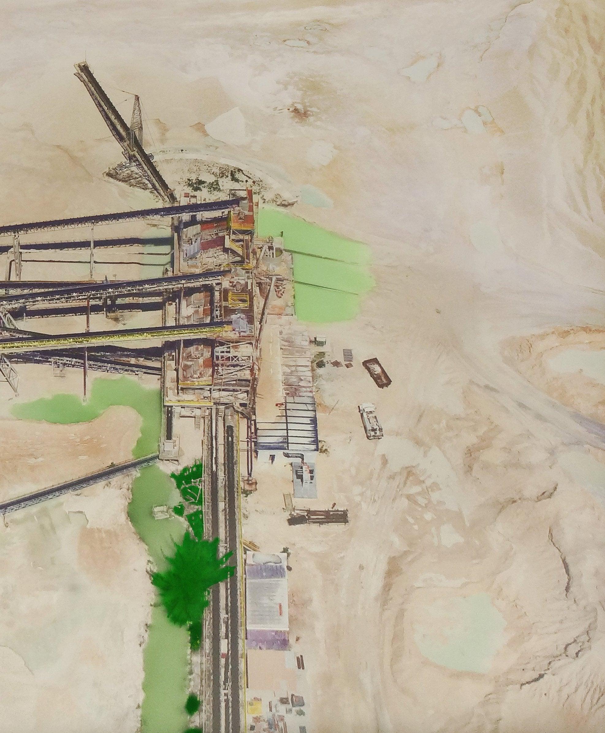 Unbetitelt. Aerial Landscape Farbfotografie in limitierter Auflage im Angebot 1