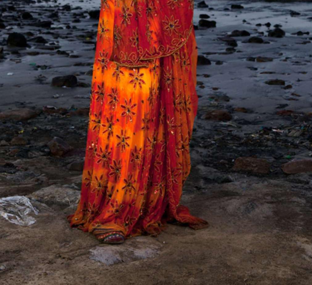 Muskan, 2013 by Jill Peters
From the series The Third Gender of India
Archival pigment print
Size: 60 in H x 40 in W
Edition of 3
Unframed

The term 
