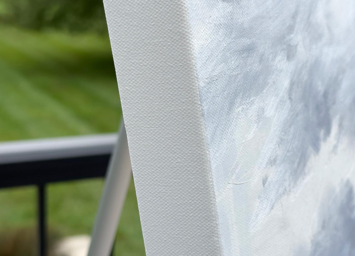 Sky Study, Oil Painting - Realist Art by Jill Poyerd
