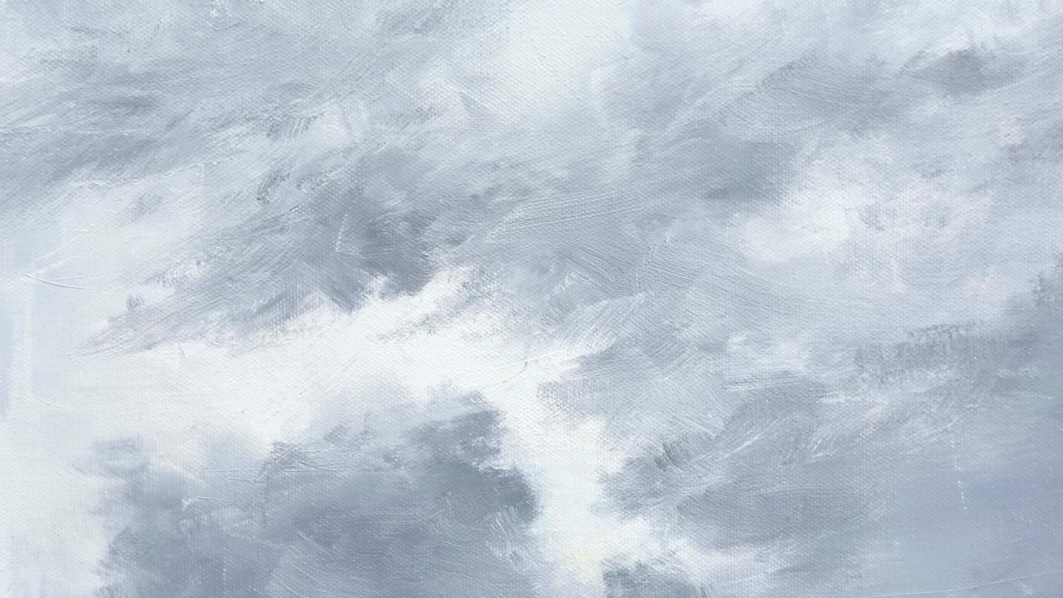 Sky Study, Oil Painting For Sale 1