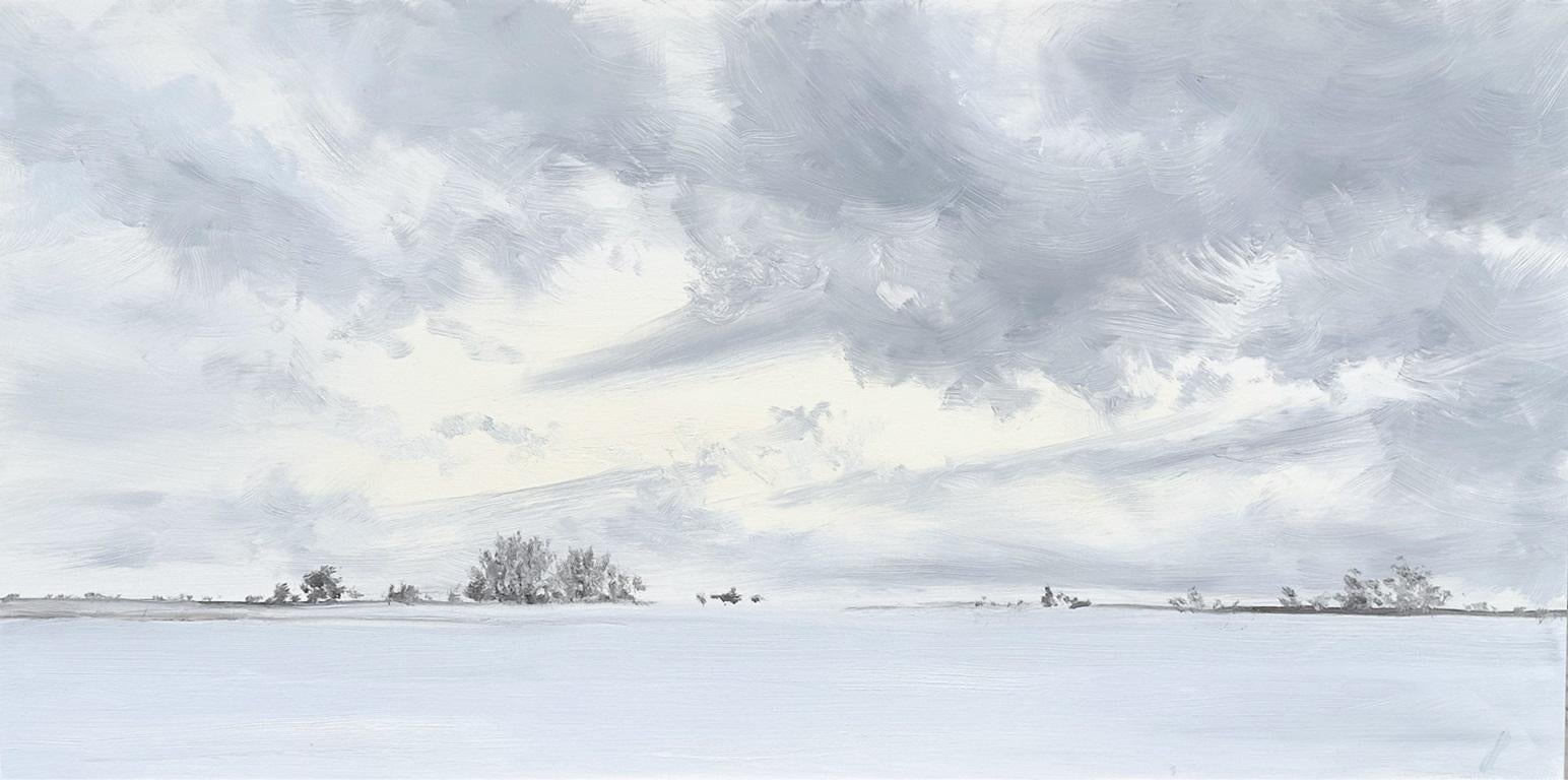 Winter Panorama, Oil Painting - Art by Jill Poyerd