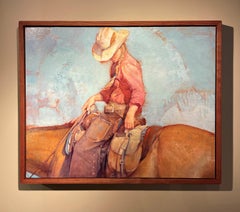 "Sam & PB" Oil Painting