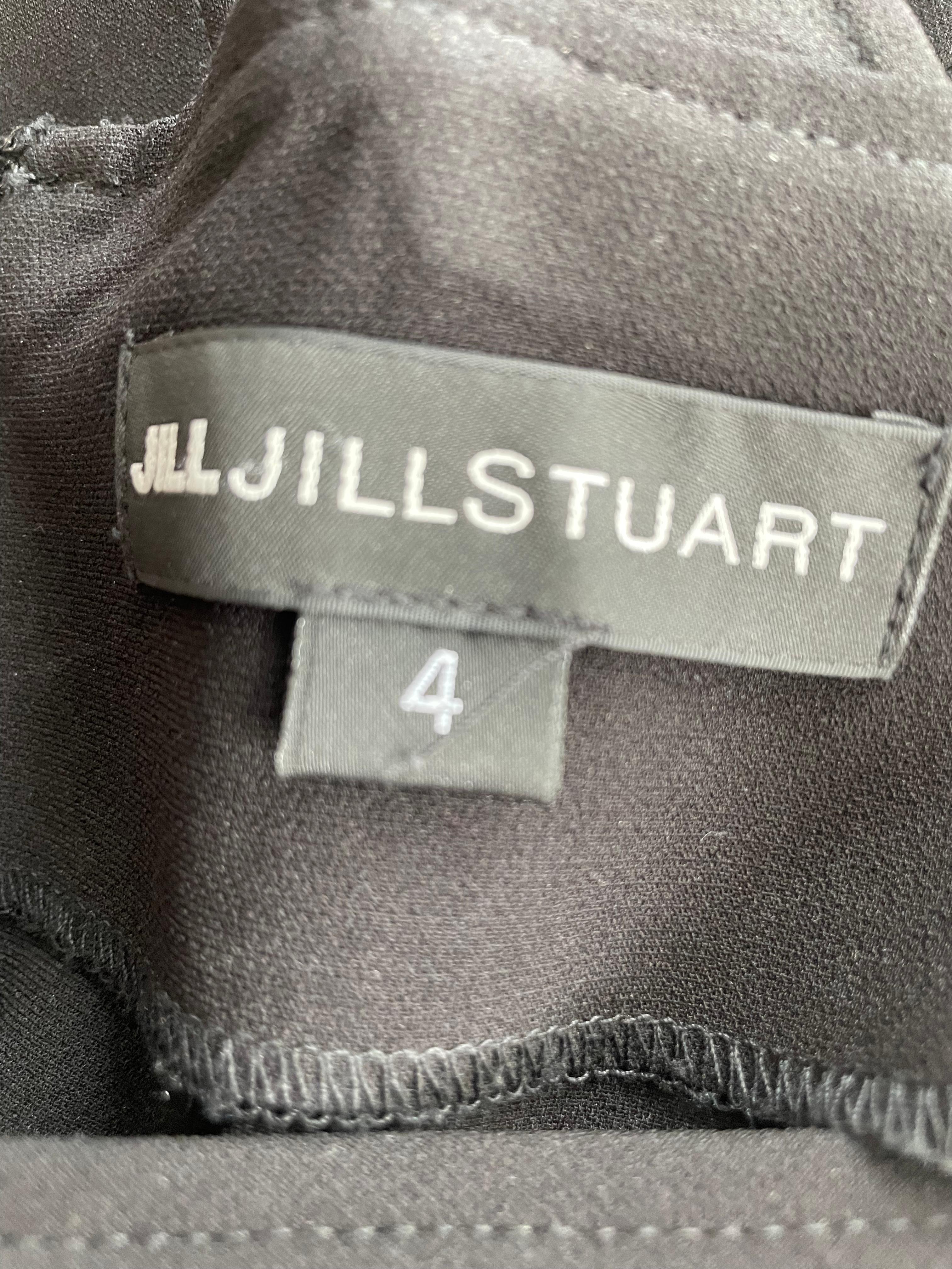 Jill Stuart Black Sweetheart Plug criss Gown  For Sale 1
