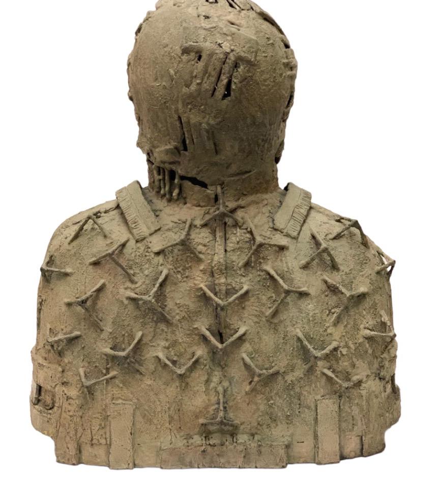 Colombian Jim Amaral Bronze Bust Sculpture For Sale