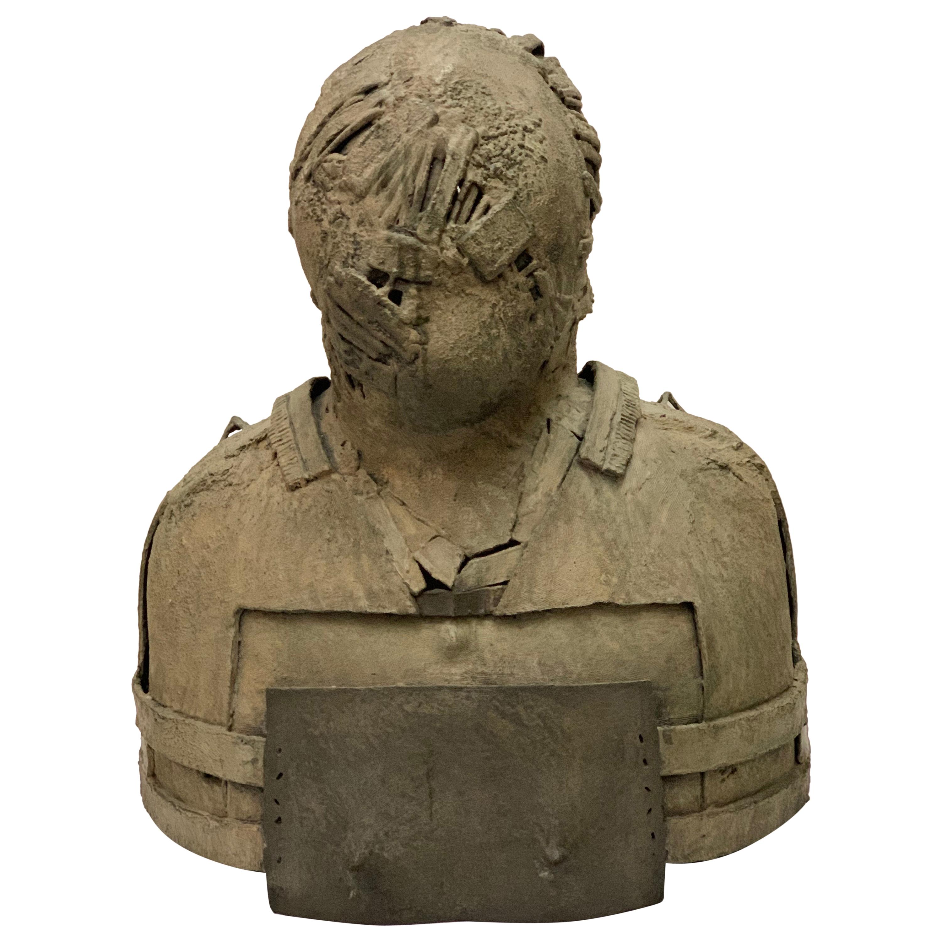 Jim Amaral Bronze Bust Sculpture For Sale