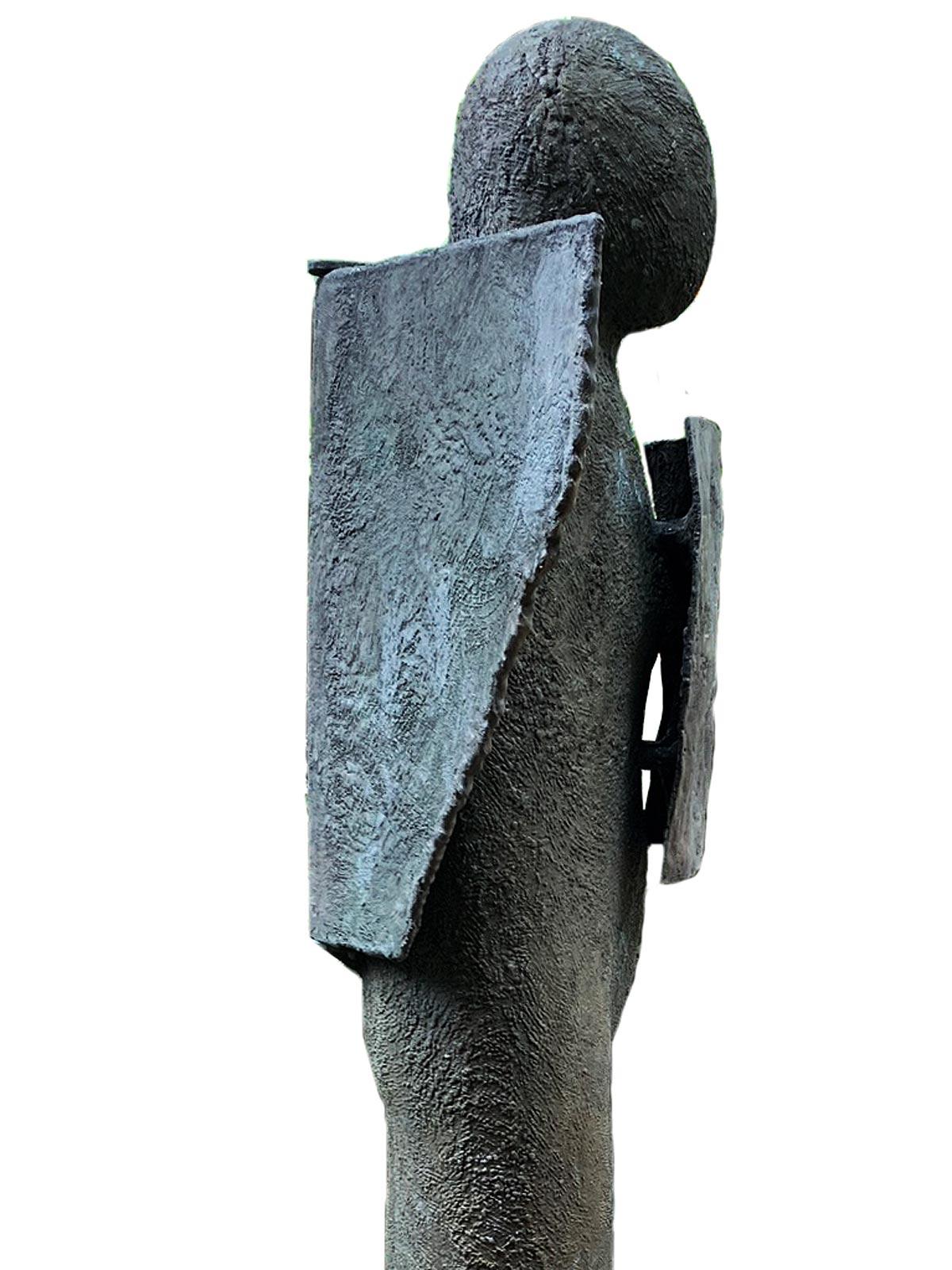 Moonwatcher - Contemporary Sculpture by Jim Amaral
