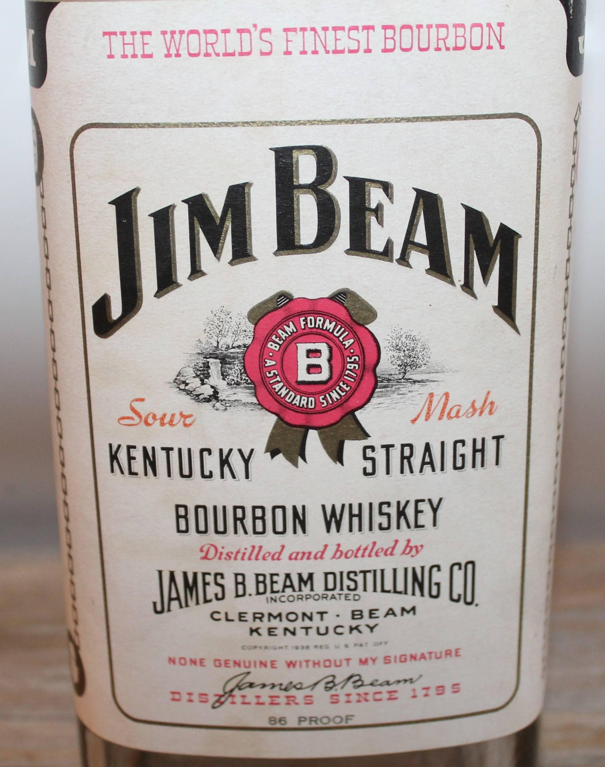 old jim beam bottles