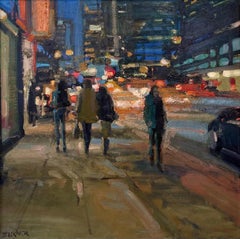 "At Dusk," Oil Painting