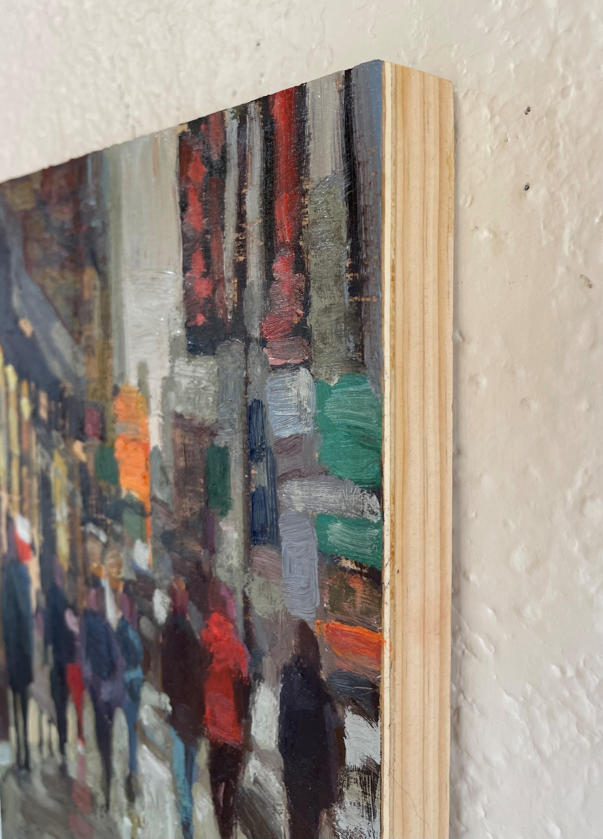 « Eastside, », scène de nuit urbaine de Jim Beckner en vente 2