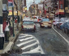 "Roadway," Oil Painting