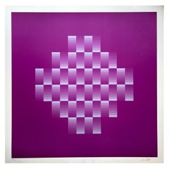 Jim Bird, Hommage an Vasarely 10, 1970