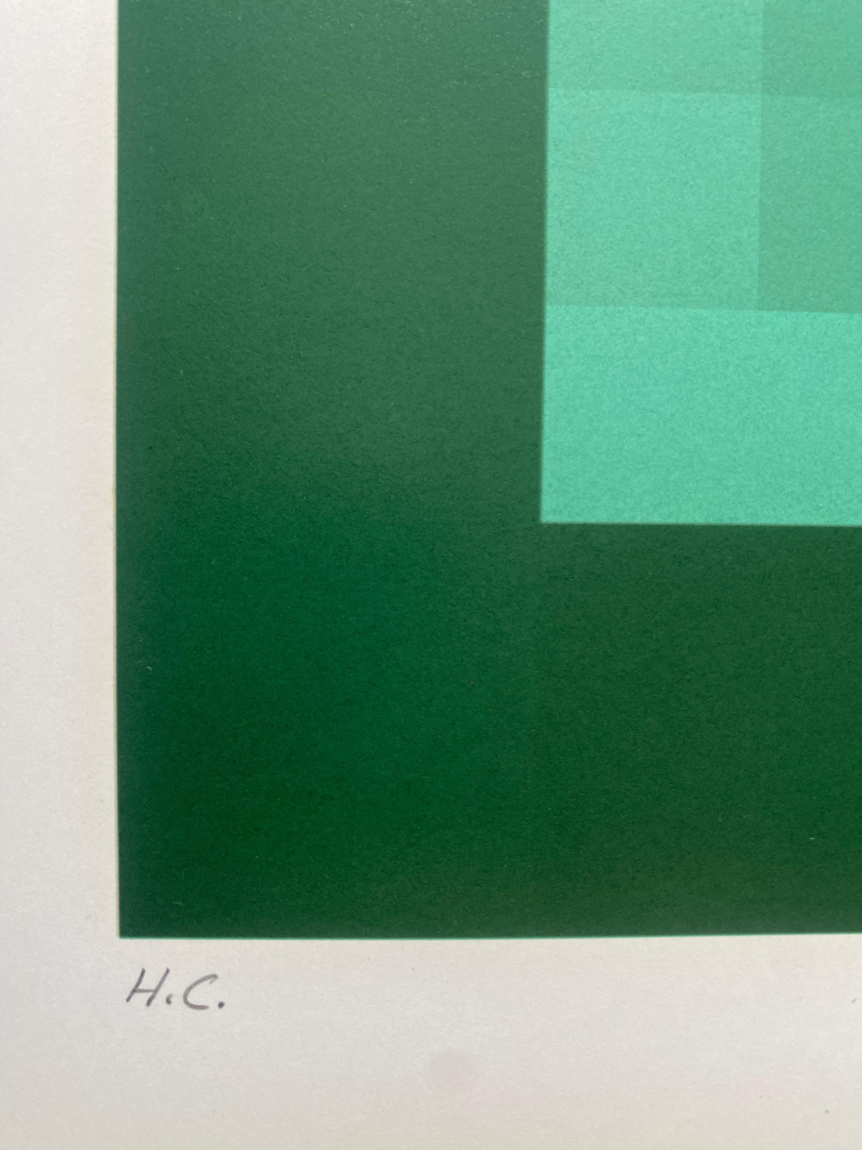 Jim Bird, Hommage an Vasarely 12, 1970 (Ende des 20. Jahrhunderts) im Angebot