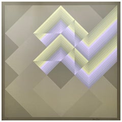 Jim Bird - Hommage an Vasarely 13 - 1970