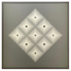 Jim Bird, Tribute to Vasarely 4, 1970