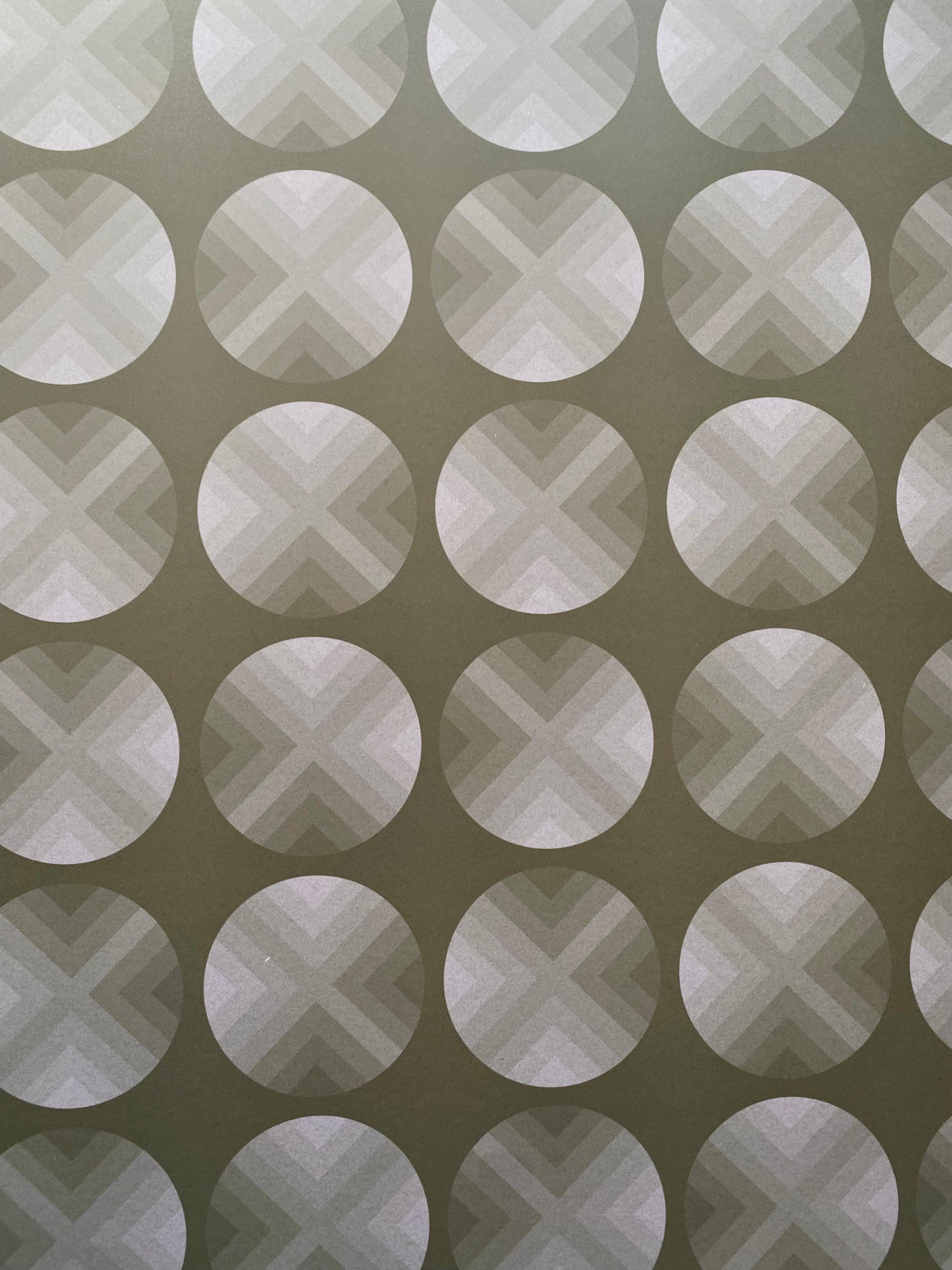 Jim Bird, Tribute to Vasarely 5, 1970 For Sale 1