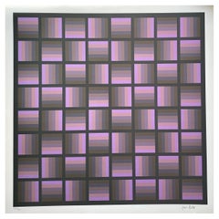 Jim Bird - Hommage à Vasarely 7 - 1970