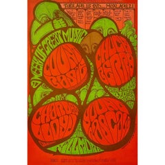 "A Week of Great Music" 1967 psychedelic concert poster by Jim Blashfield