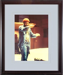 Vintage "Marvin Gaye'" framed photograph from original Hard Rock Hotel and Casino, Vegas