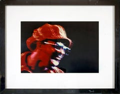 Vintage "Stevie Wonder'" framed photograph by Jim Britt from Hard Rock Hotel and Casino