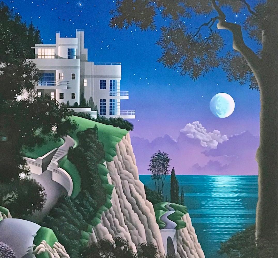 paesaggio fantastico disegno