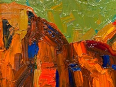 'Arizona Highways' by James Cobb, Oil on Panel Painting