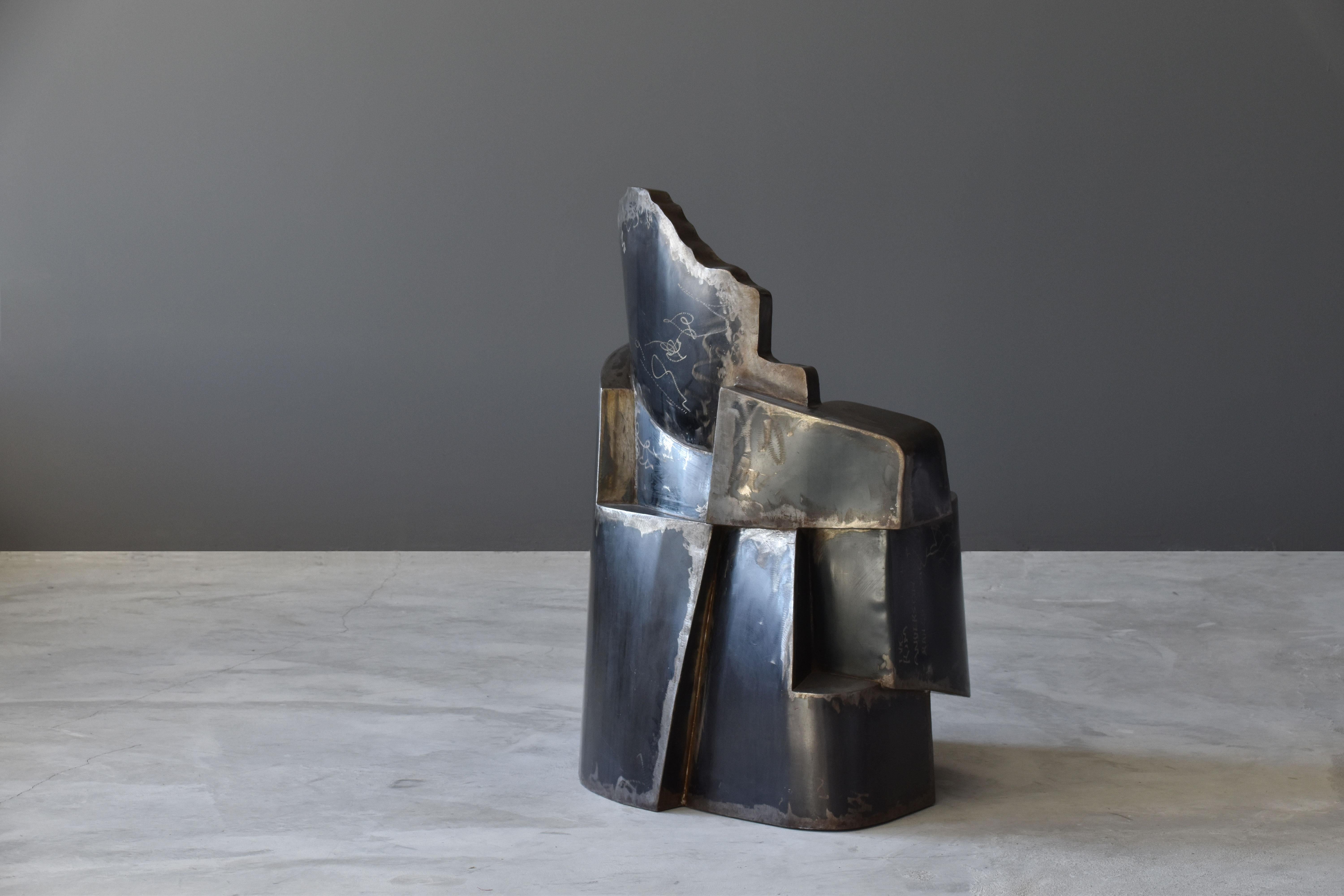 Modern Jim Cole, Sculpture Chair Titled 