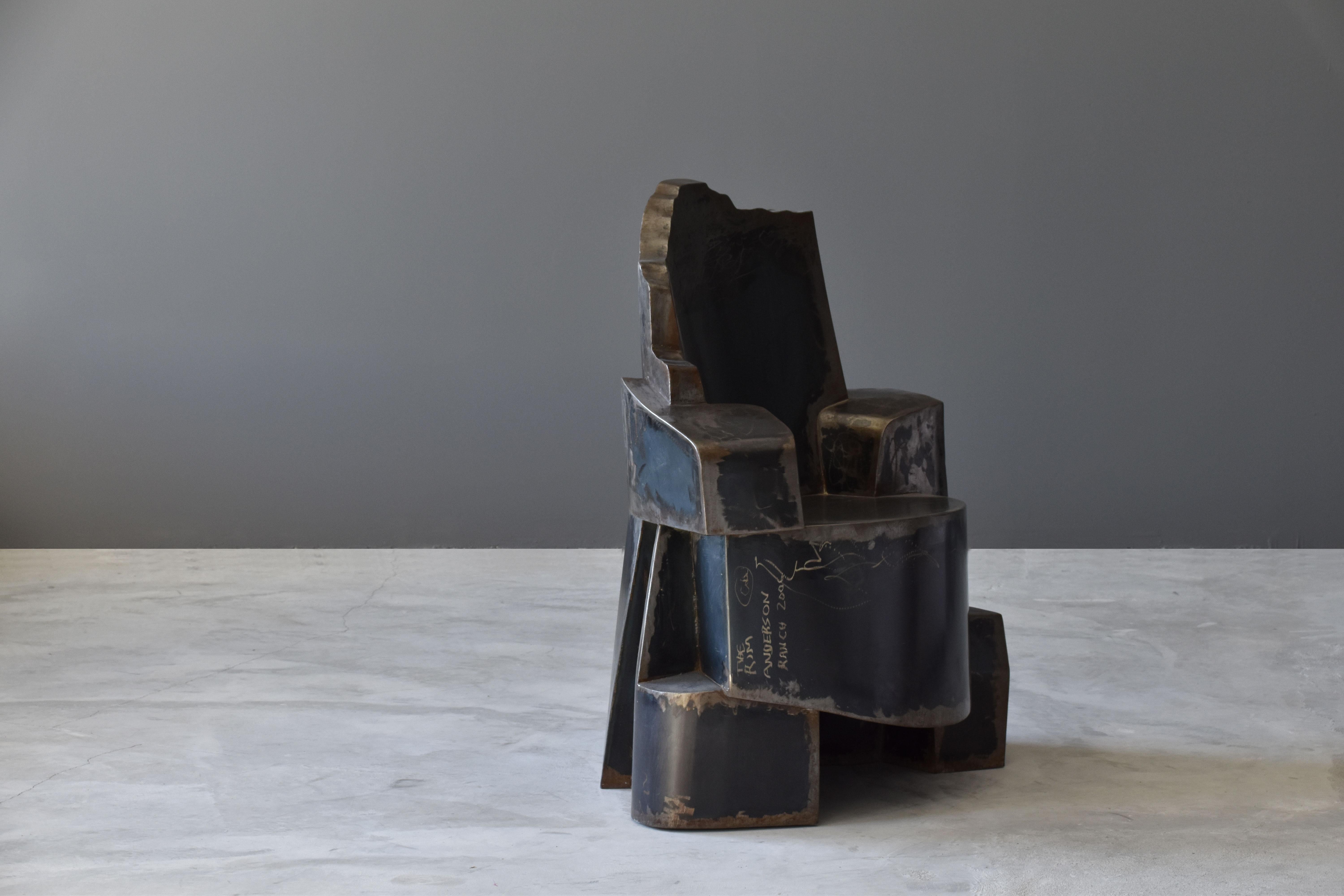 American Jim Cole, Sculpture Chair Titled 