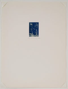 "Baby Dragon Dreams" - 1976 Surrealist Lithograph on Paper