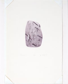 „Cocoons?“ – Surrealistische Lithographie auf Papier, 1976