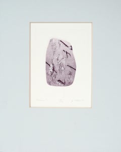 "¿Capullos?" - 1976 Litografía surrealista sobre papel