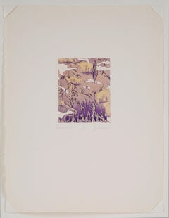 "Departure #7" - Lithograph on Paper