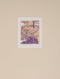 "Departure #7" - Lithograph on Paper