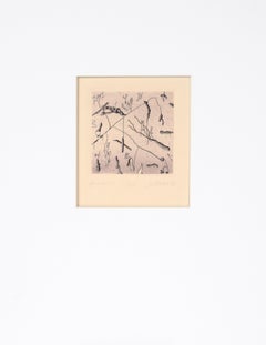 "libertà?" - Litografia surrealista su carta del 1976