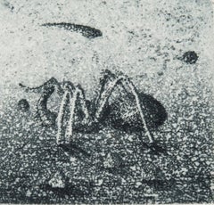 "lost + found" - 1976 Surrealist Lithograph on Paper