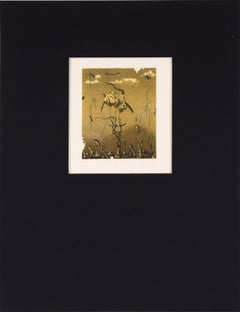 "A veces es para siempre" - 1976 Litografía surrealista sobre papel