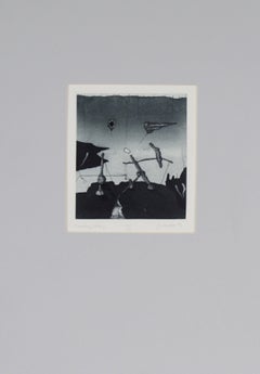 "Tuesday; Today" - 1975 Surrealist Lithograph on Paper