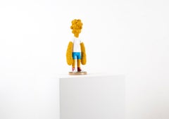 "Sommes-nous en train de nous éloigner l'un de l'autre ?" Sculpture figurative de Jim Darbu