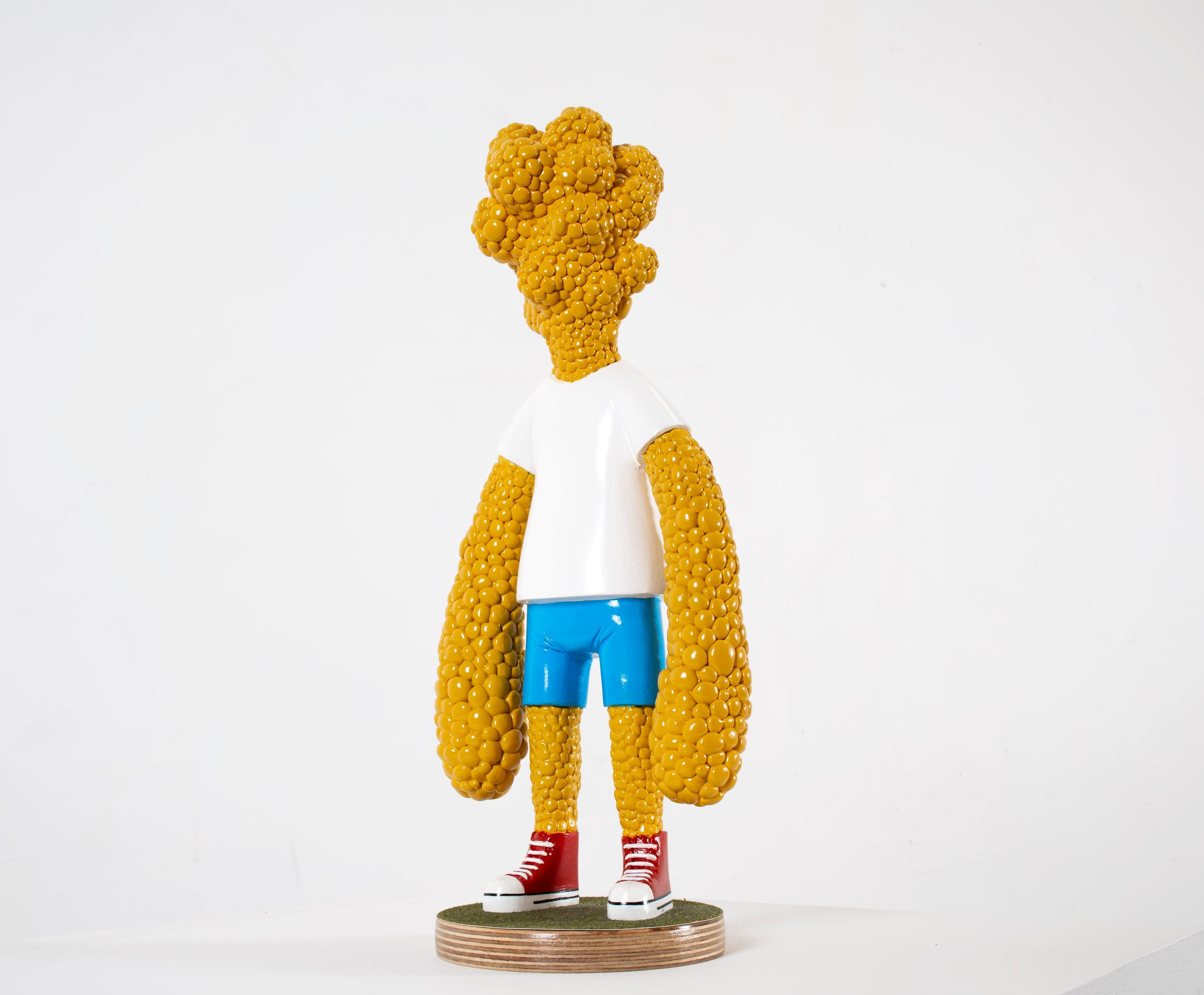 «Are we growing apart?» Figurative Sculpture by Jim Darbu