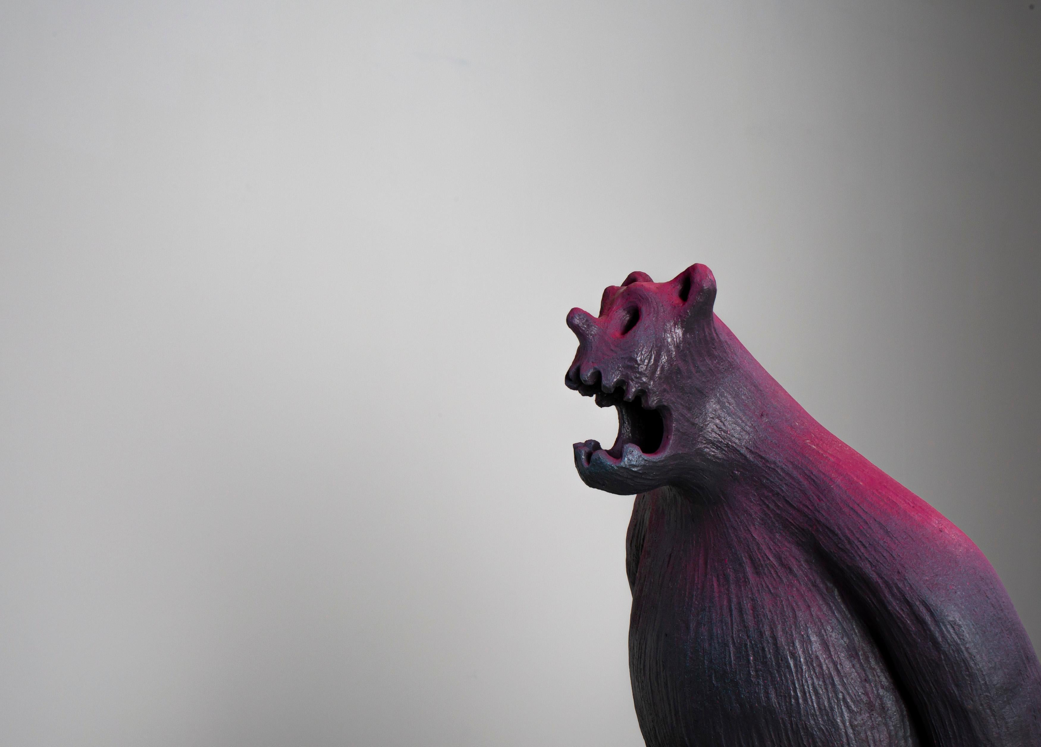 «Howl» Figurative Sculpture by Norwegian artist Jim Darbu 8