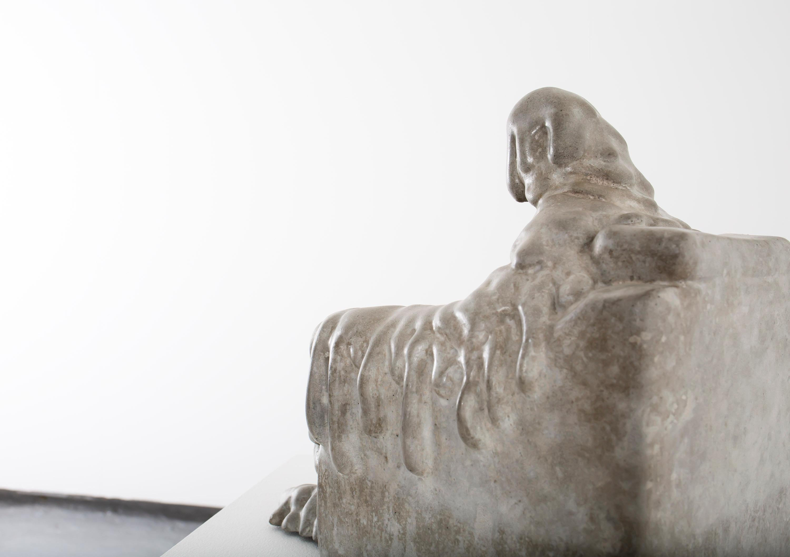 «Melting» Figurative Sculpture by Norwegian artist Jim Darbu 6