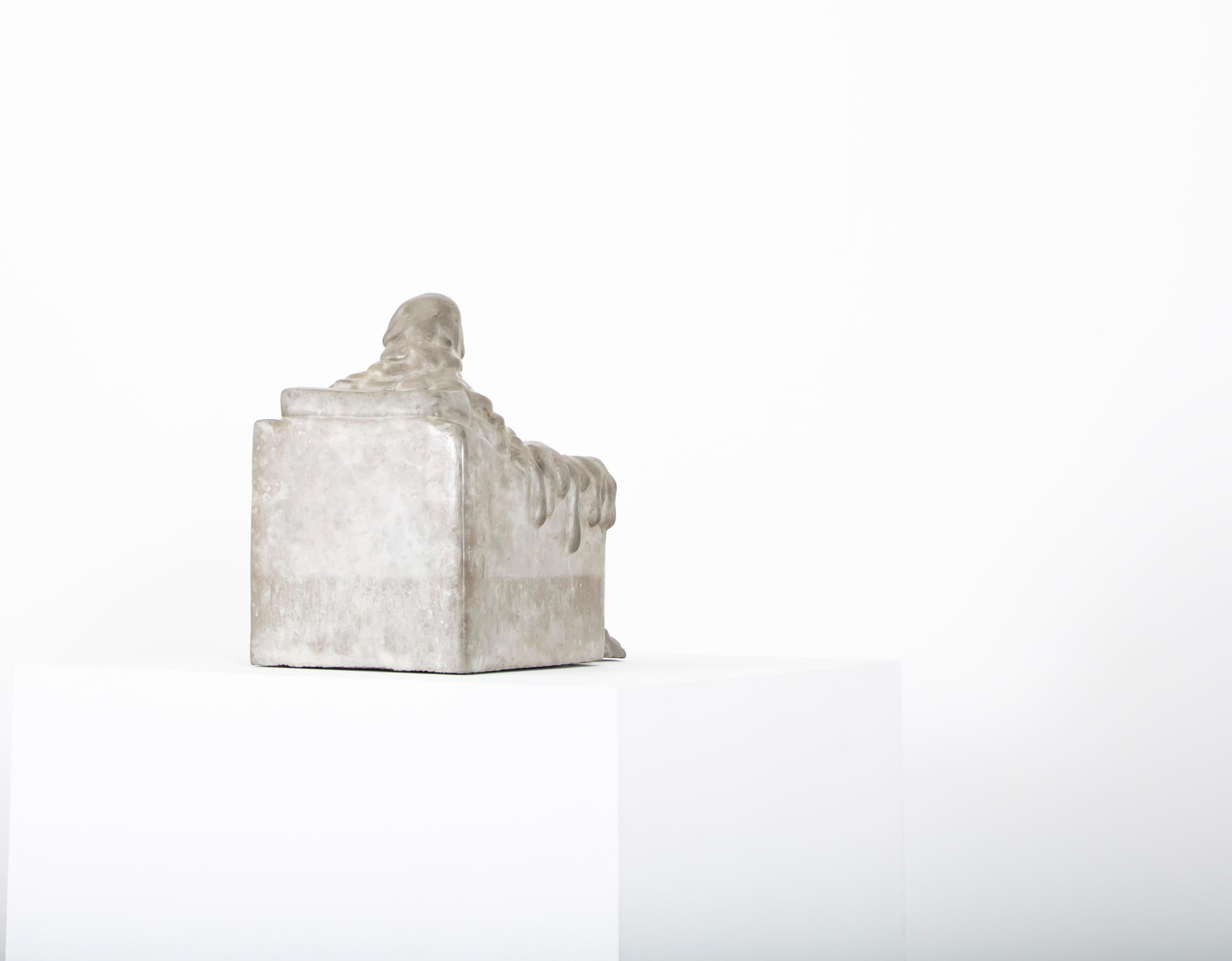 «Melting» Figurative Sculpture by Norwegian artist Jim Darbu 2