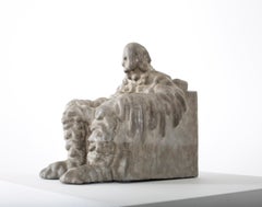 Scultura figurativa "Melting" dell'artista norvegese Jim Darbu