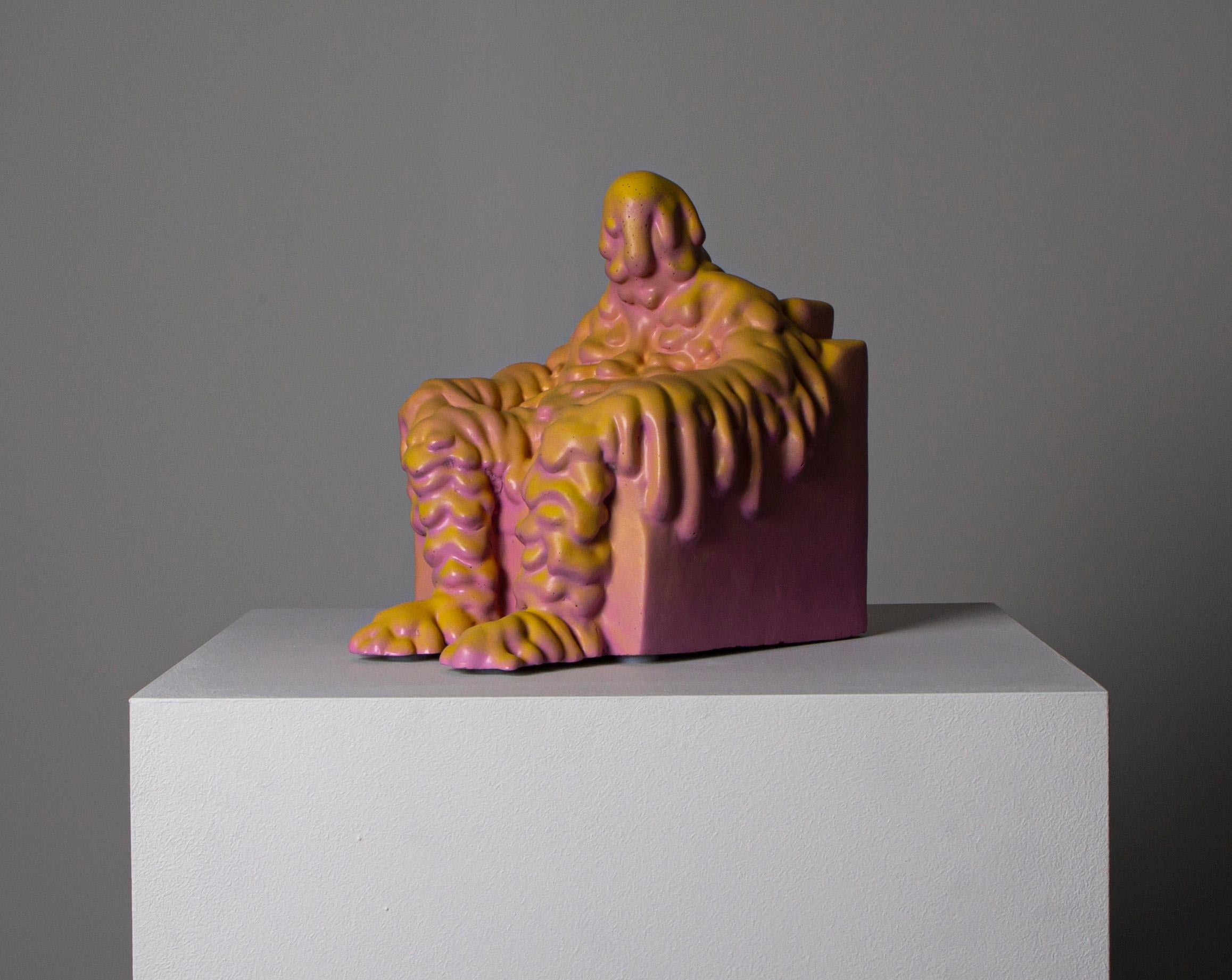 «Resignation» Figurative Sculpture by Norwegian artist Jim Darbu