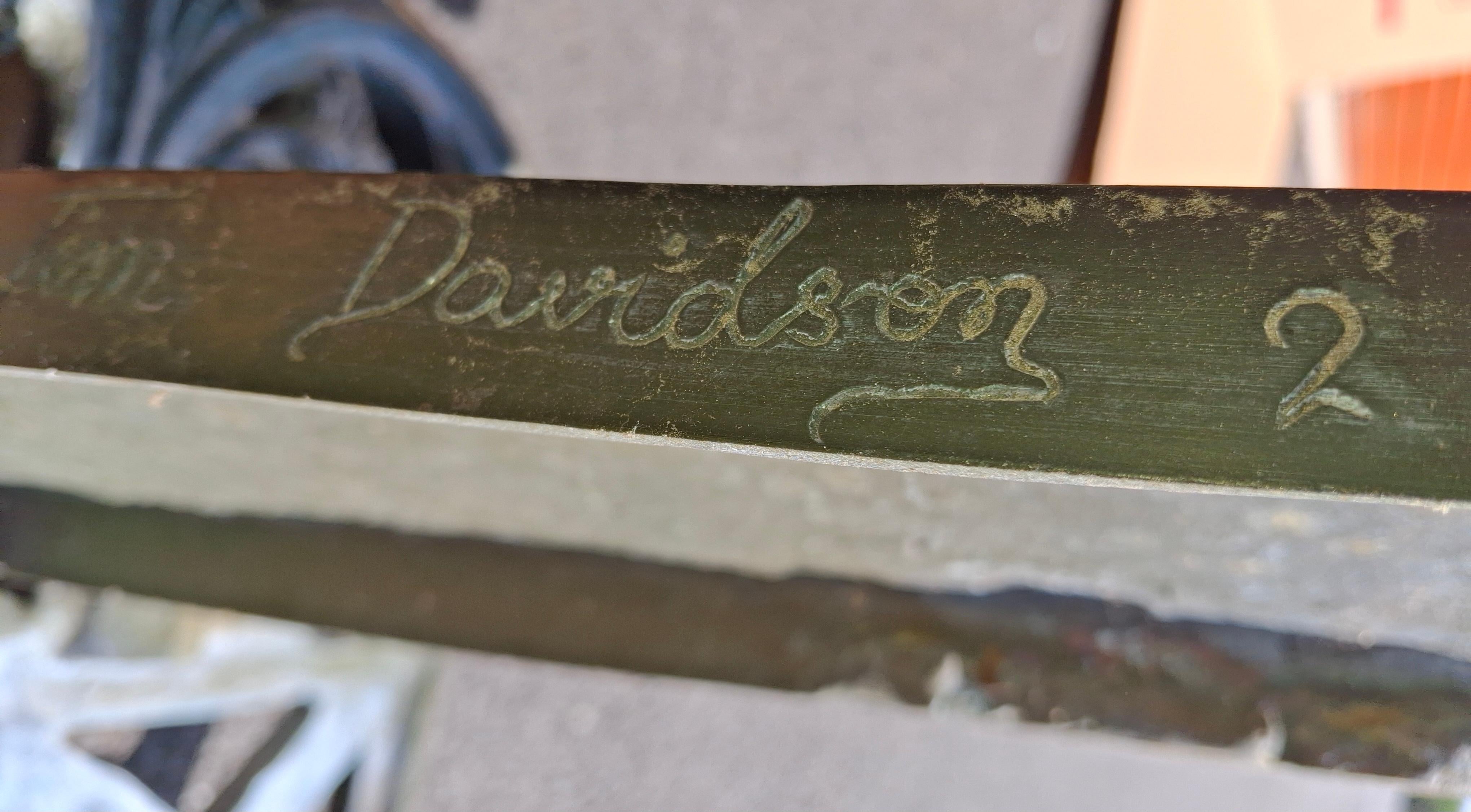 Jim Davidson, (americano nato nel 1962), Giovani amanti, Patina verde parzialmente invecchiata in vendita 7