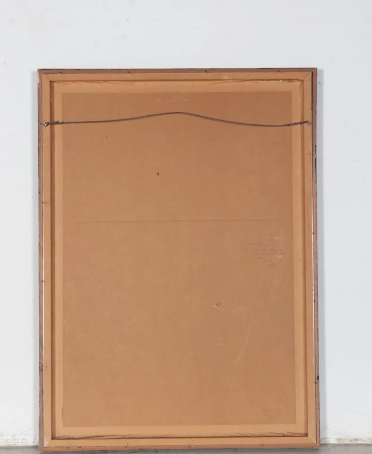 Jim Dine (Amerikaner, geb. 1935) Handkolorierte Lithographie „Tische, 1976 im Angebot 1