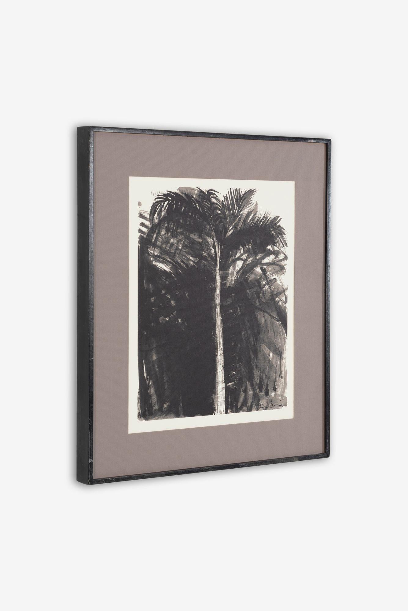 Jim Dine - Botanisch, Offsetlithographie 1979 (Appliqué) im Angebot